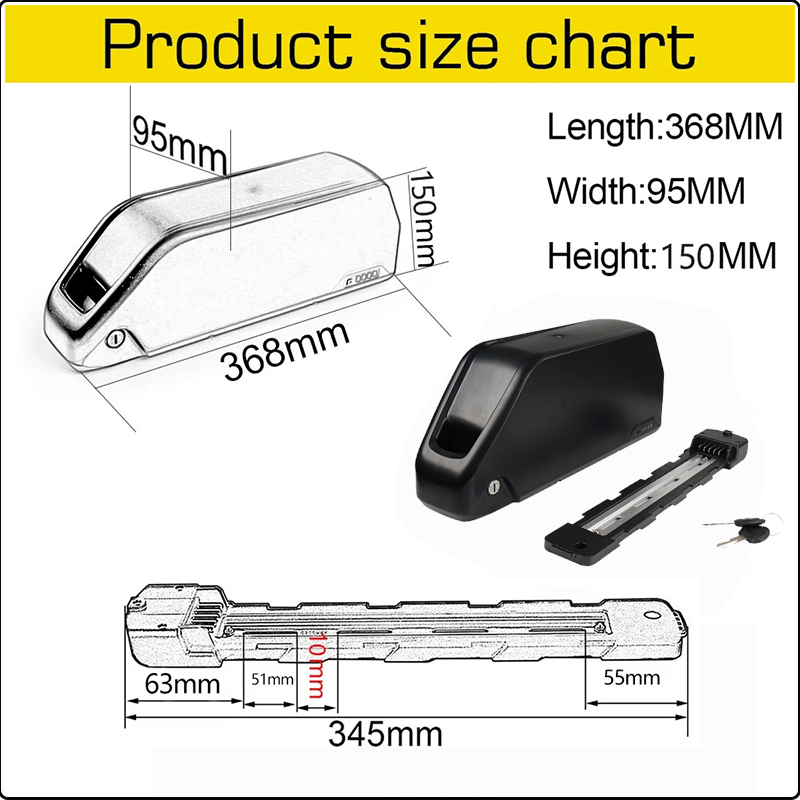Electric bicycle bike battery  - 72V 50Ah 21700 Lithium Battery review and price