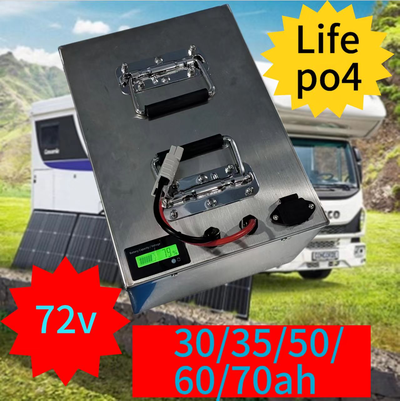 72V Lifepo4 Battery 50Ah 60AH  - 72V 40Ah Lifepo4 Battery Pack review and price