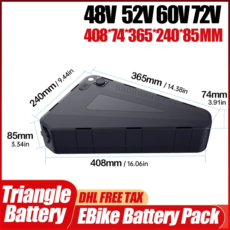 36v 48v 52v 60v 72v Electric B - 72V 50Ah 21700 Lithium Battery review and price