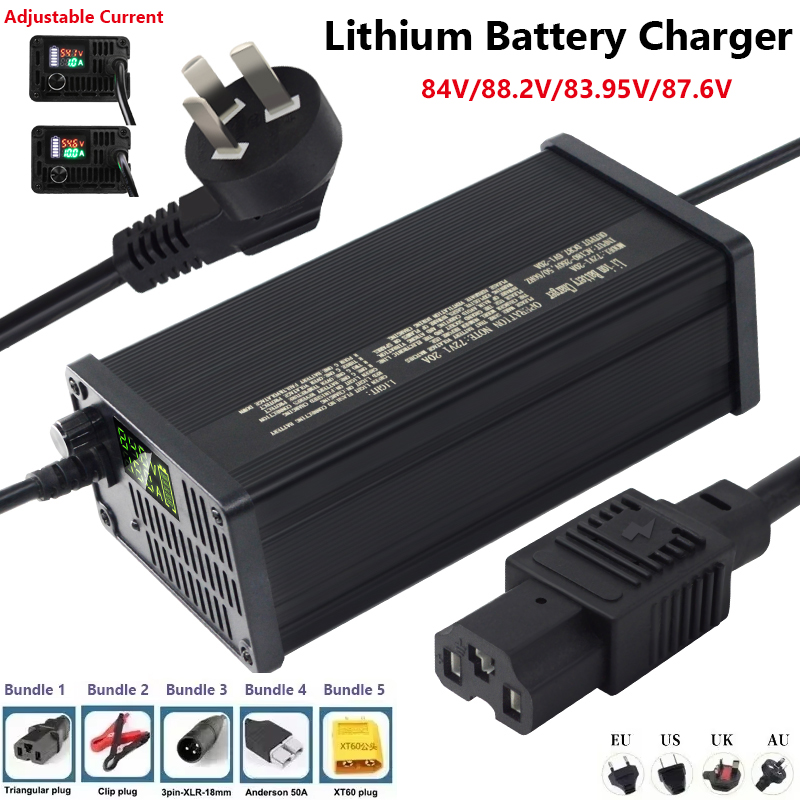 72V Adjustable Lithium Battery - 72V 15A Fast Charger review and price